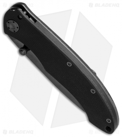 Stone River Speed Assist Ceramic Liner Lock Knife Black G-10 (3" Black) SRG2SAGB