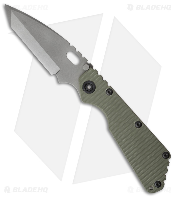 Strider Knives Duane Dwyer Custom SMF Knife Green G-10 (3.9