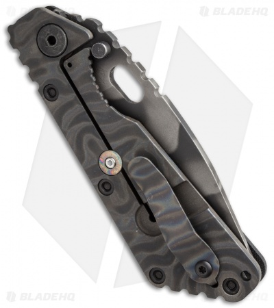 Strider SMF Tanto Knife Black G-10 (3.9" Tiger Stripe) 1st Run #16