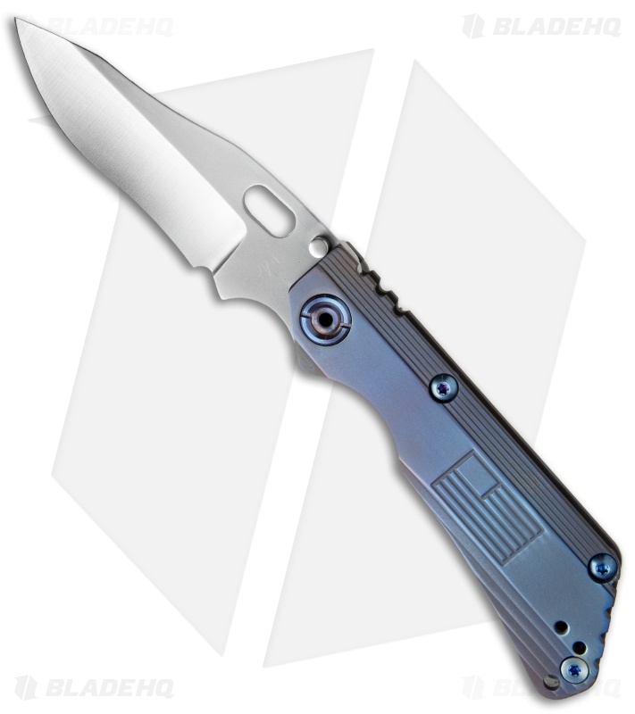Duane Dwyer Custom SnG Recurve Knife Stepped Titanium (3.5