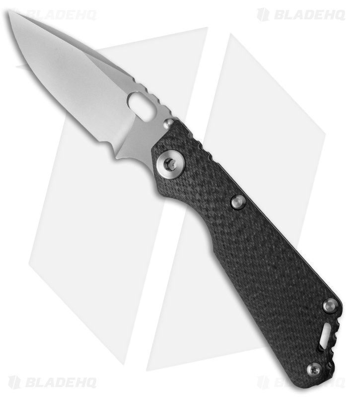Mick Strider MSC Performance Series SnG CC Knife Knurled CF/Ti (3.6" PVD CrN)