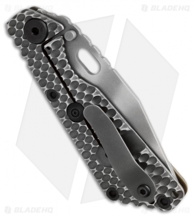 Strider SnG CPM-110V Tanto GG Gunner Grip Knife (3.5" Ghost Stripe)