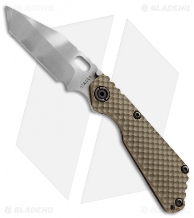 Strider SnG CPM-110V Tanto GG Gunner Grip Knife (3.5" Ghost Stripe)