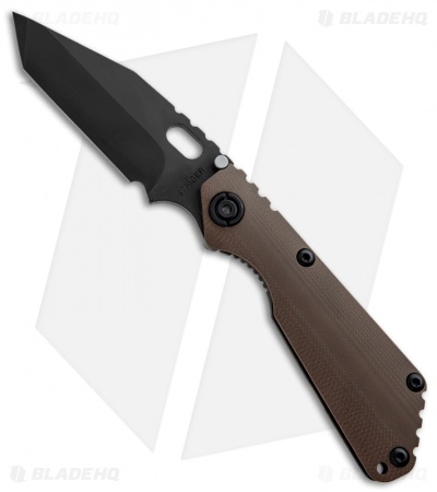 Strider Knives SnG-CC Tanto 3/4 Coyote Brown Knife (3.5" Black)