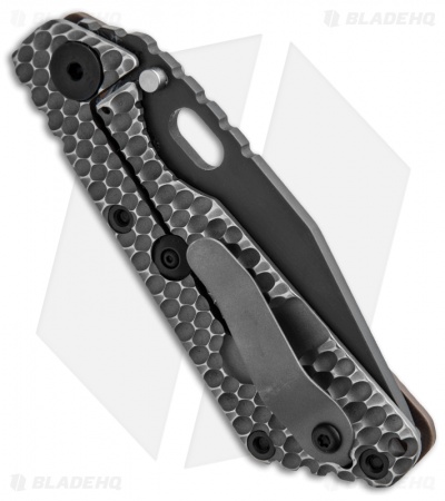 Strider Knives SnG Tanto 3/4 Coyote GG Gunner Grip Knife (3.5" Black)