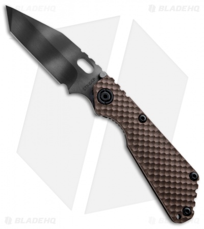 Strider Knives SnG Tanto 3/4 Coyote GG Gunner Grip Knife (3.5" Tiger Stripe)