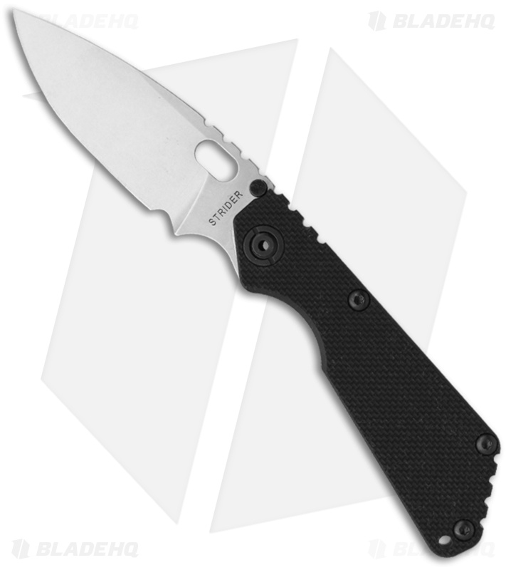 Strider SnG Frame Lock Knife Black G-10 (3.5