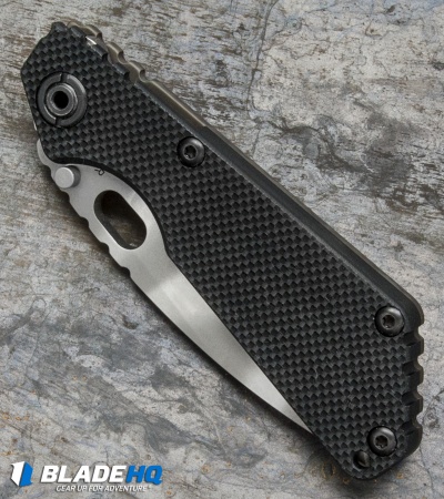 Strider SNG Frame Lock Knife Black G-10 (3.5" CTS40CP Tiger Stripe)