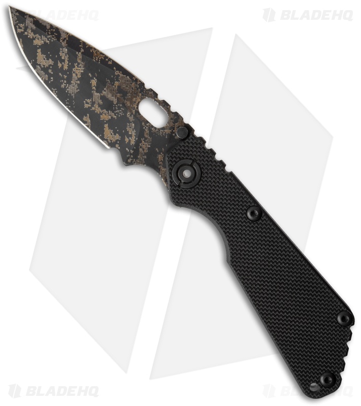 Strider SnG TAD Gear Knife Black G-10 (3.5" Digi Camo)