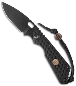 Strider Starlingear SnG Knife Dimpled Black G-10 (3.5" Black)