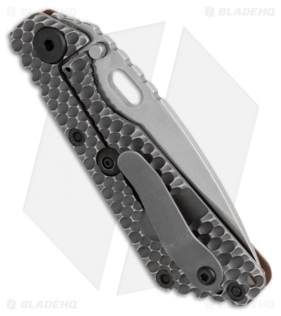 Strider SnG 3/4 CPM-110V Brown GG Gunner Grip Knife (3.5" Stonewash)