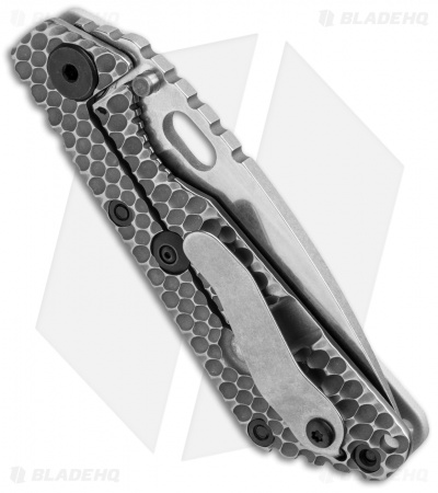 Strider SnG GG Spear Point Knife Gray G-10 (3.5" Stonewash)