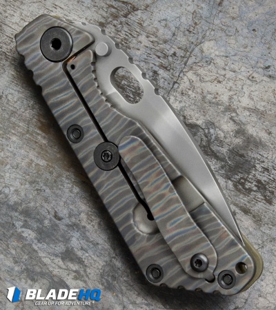 Strider SNG Frame Lock Knife OD Green G-10 (3.5" CTS40CP Tiger Stripe)