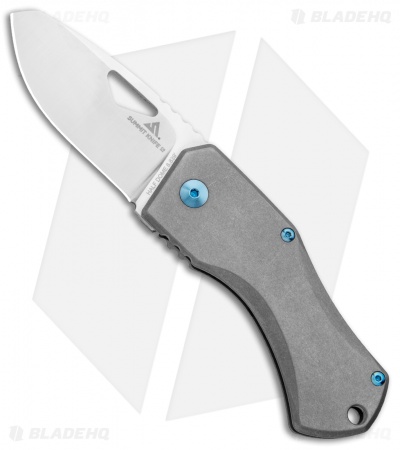 Summit Knife Co. Half Dome Frame Lock Knife Titanium (2.4" Satin)