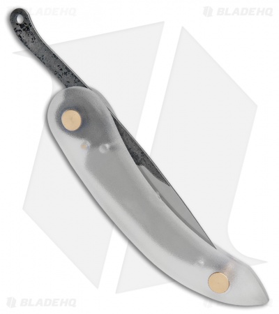 Svord Peasant Knife Friction Folder Crystal Clear (3.25" Satin)