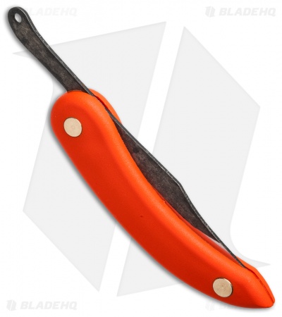 Svord Heavy Peasant Clip Point Friction Folder Orange (3.5" Two-Tone)