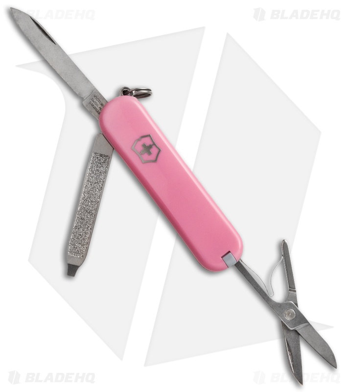 Victorinox Set 5 Coltelli Da Verdure Swiss Classic – Lama 10 Cm, Rosa, Lavabili In Lavastoviglie