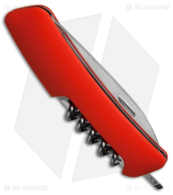 Swiza D01 Swiss Pocket Knife Red (3" Satin) 