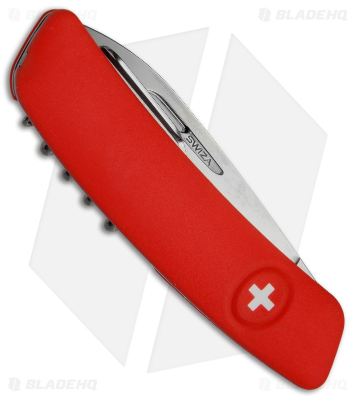 Swiza D03 Swiss Pocket Knife Red (3" Satin) 
