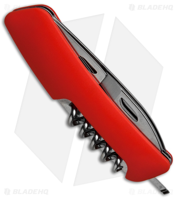 Swiza D03 Swiss Pocket Knife Red (3" Satin) 