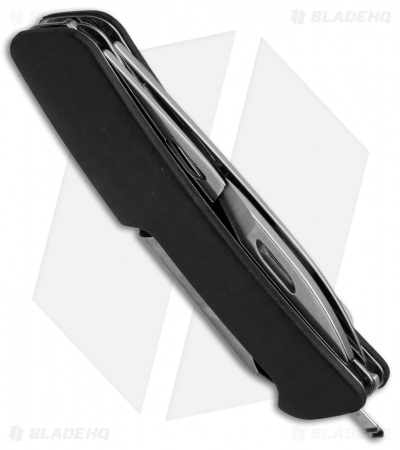 Swiza D04 Swiss Pocket Knife Black (3" Satin) 