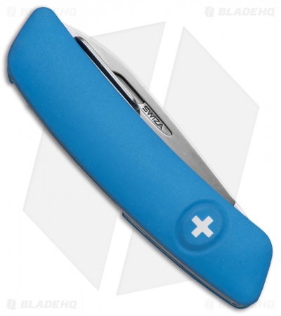 Swiza D04 Swiss Pocket Knife Blue (3" Satin) 