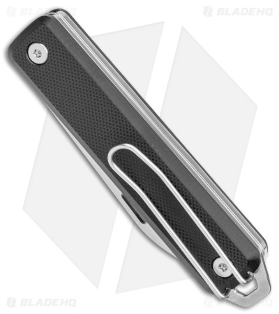 The James Brand The Ellis Lockback Knife & Tool w/Scissors Black (2.75" Sat Ser)