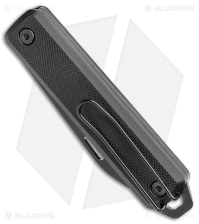 James Brand The Ellis Lockback Knife & Tool w/Scissors Black (2.75" Black Serr)