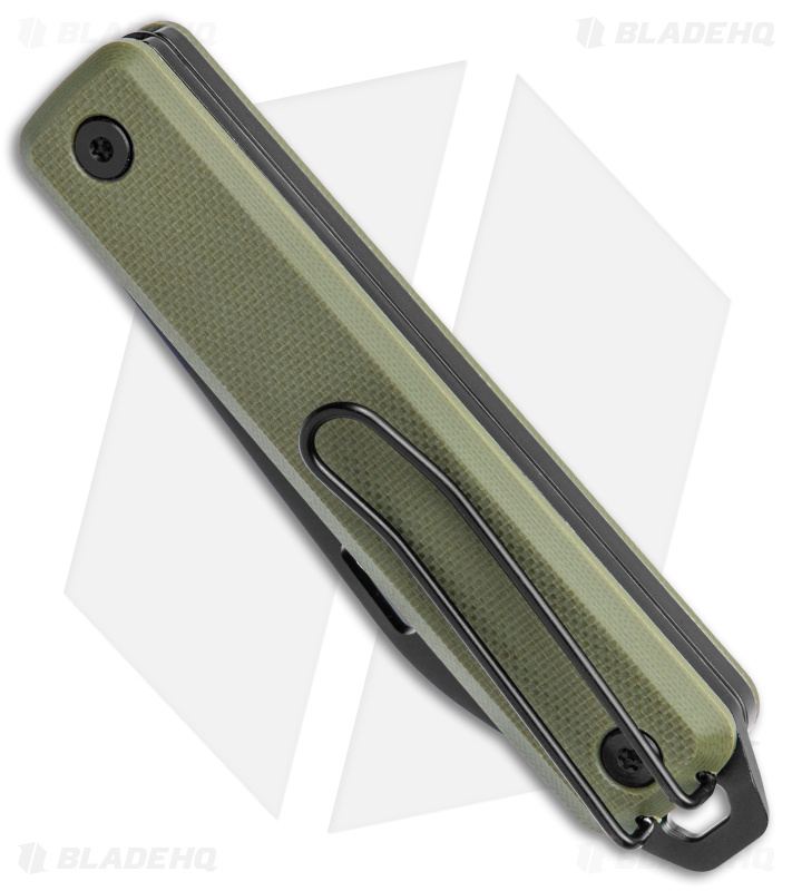 The James Brand The Ellis Lockback Knife & Tool w/Scissors OD Green (2.75" Blk)