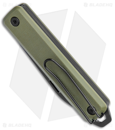 The James Brand The Ellis Lockback Knife & Tool w/Scissors OD Green (2.75" Blk)