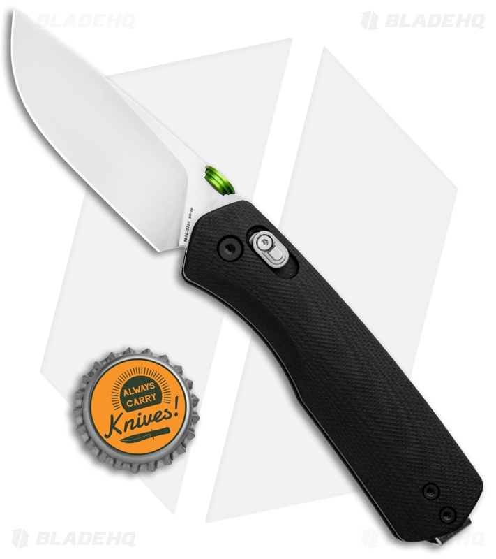 The James Brand The Carter Ambi-Slider Knife Black G-10 (2.8" Satin) 