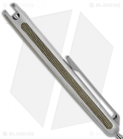 James Brand The Barnes Limited Frame Lock Knife Ti/Green Micarta (3.5" Two-Tone)