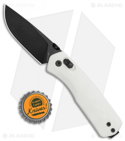 The James Brand The Carter Ambi-Slider Knife Bone G-10 (2.8" Black) 