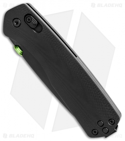 The James Brand The Carter XL Ambi-Slider Knife Black G-10 (3.25" Black) 