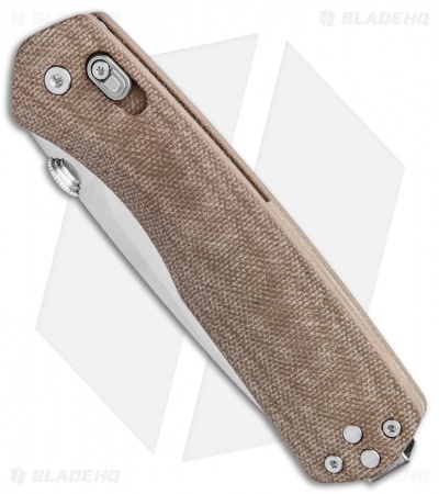 The James Brand The Carter XL Ambi-Slider Knife OD Green Micarta (3.25" Satin) 