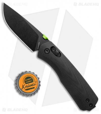The James Brand The Carter Ambi-Slider Knife Black G-10 (2.8" Black) 