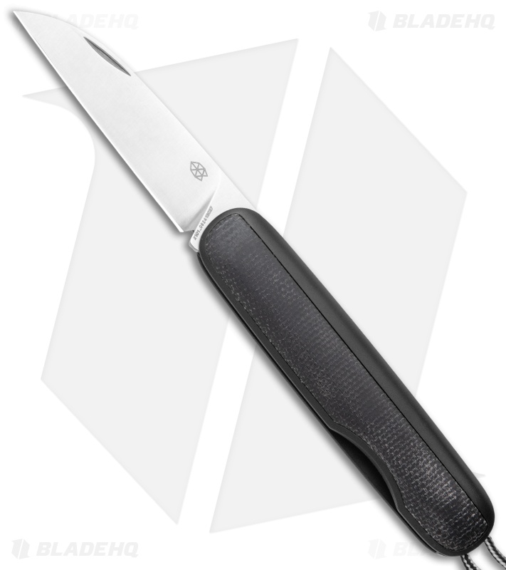 The James Brand The Pike Slip Joint Knife Black Micarta (2.5" Satin)