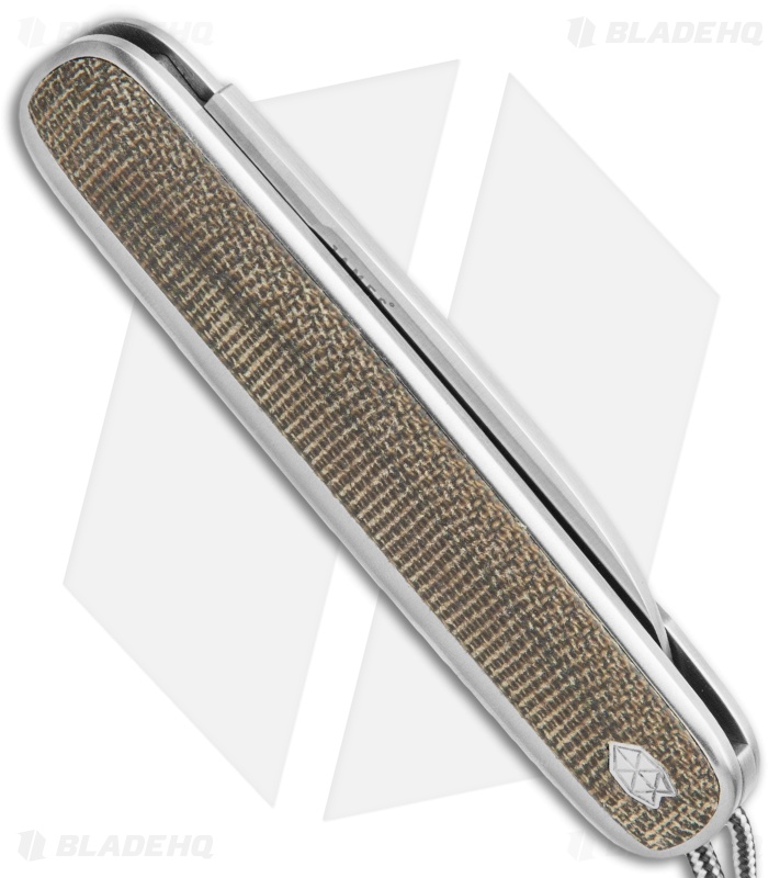 The James Brand The Pike Slip Joint Knife OD Green Micarta (2.25" Satin)