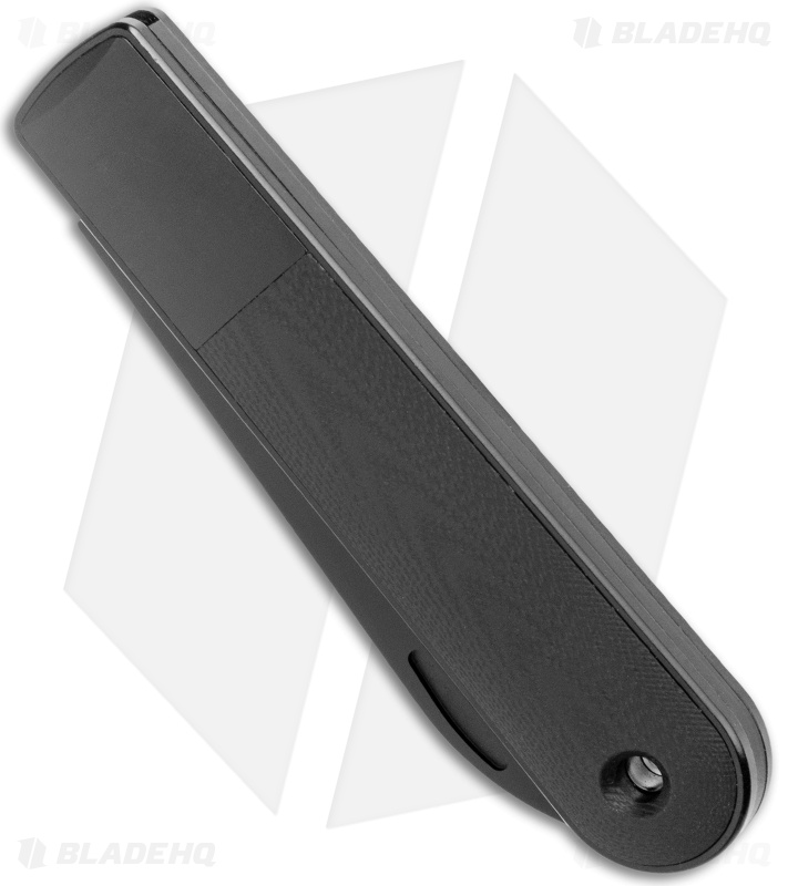 The James Brand Wayland Slip Joint Knife Black G-10 (3" Black)