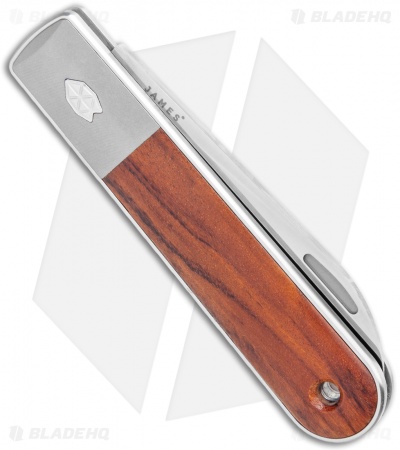 The James Brand Wayland Slip Joint Knife Rosewood  (3" Satin)
