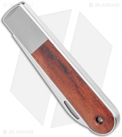 The James Brand Wayland Slip Joint Knife Rosewood  (3" Satin)