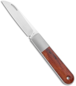 The James Brand Wayland Slip Joint Knife Rosewood  (3" Satin)