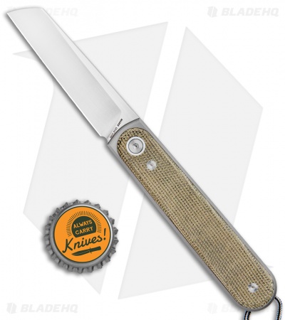 The James Brand Duval Frame Lock Knife Ti/Micarta (2.7" Satin)