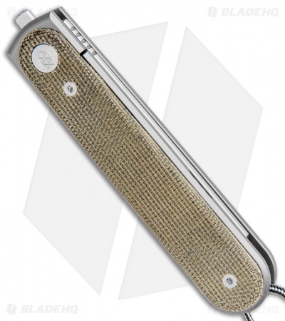 The James Brand Duval Frame Lock Knife Ti/Micarta (2.7" Satin)