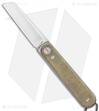 The James Brand Duval Frame Lock Knife Ti/Micarta (2.7" Satin)