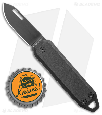 The James Brand The Elko Slip Joint Keychain Knife Black (1.6" Black)