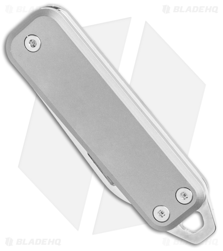 The James Brand The Elko Slip Joint Keychain Knife Titanium (1.6" Satin)