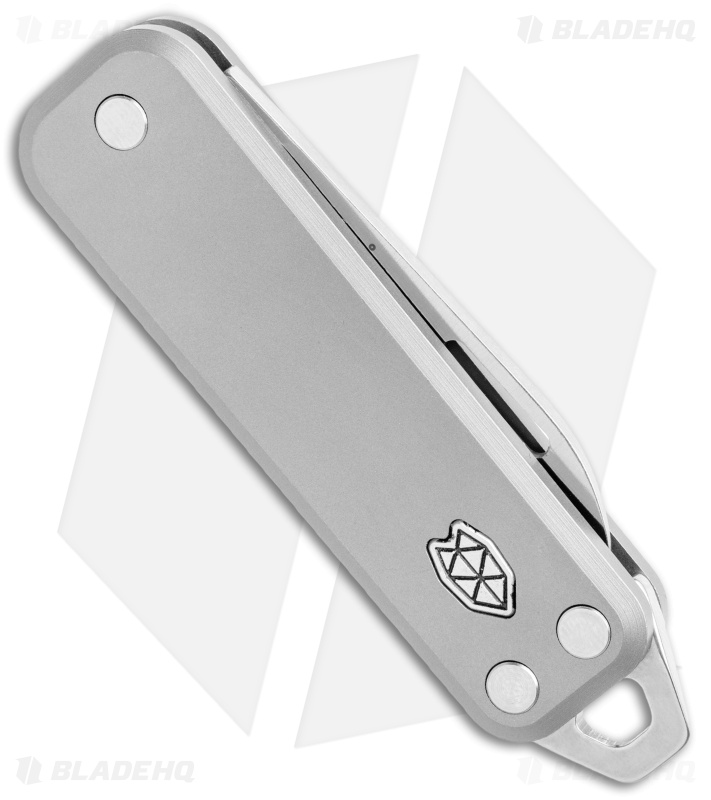 The James Brand The Elko Slip Joint Keychain Knife Titanium (1.6" Satin)