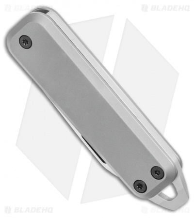 The James Brand The Elko Slip Joint Keychain Knife Titanium (1.6" Satin)