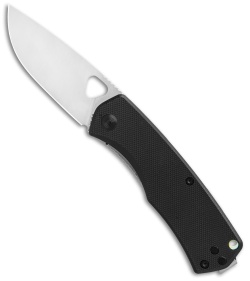 The James Brand The Folsom Liner Lock Knife Black G-10 Deep Carry (2.75" Satin)